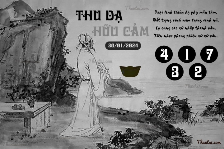 THU DẠ HỮU CẢM 15/01/2024