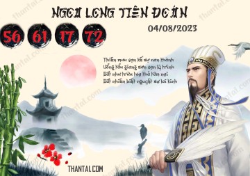 Ngọa Long Tiên Đoán 04/08/2023