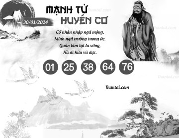 MẠNH TỬ HUYỀN CƠ 30/01/2024