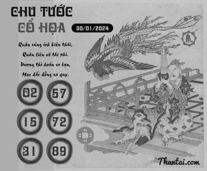 CHU TƯỚC CỔ HỌA 15/01/2024