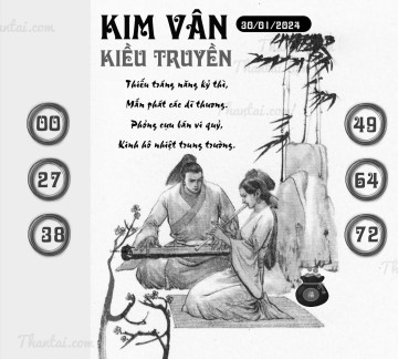 KIM VÂN KIỀU TRUYỀN 30/01/2024