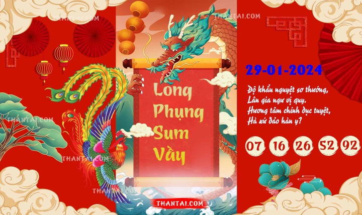 Long Phụng Sum Vầy 14/01/2024