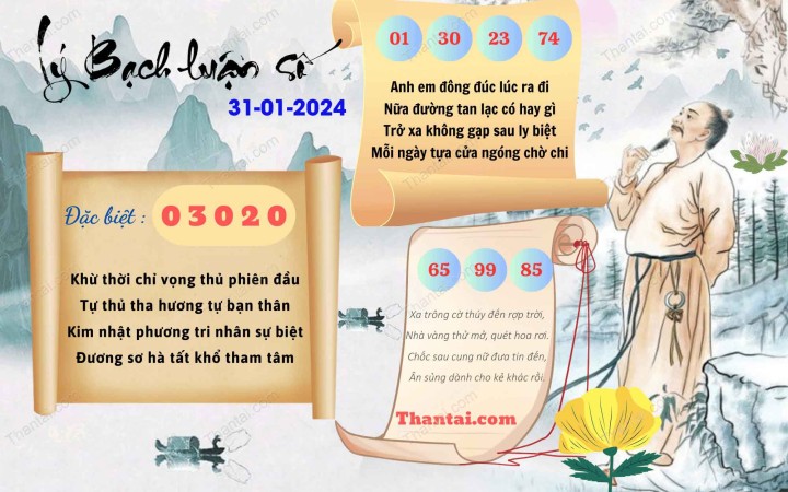 Lý Bạch Luận Số 16/01/2024