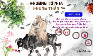 Khương Tử Nha Phong Thần 31/01/2024