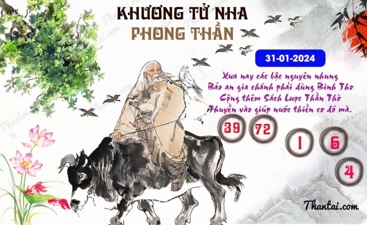 Khương Tử Nha Phong Thần 16/01/2024