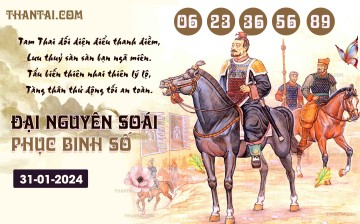 Đại Nguyên Soái 31/01/2024