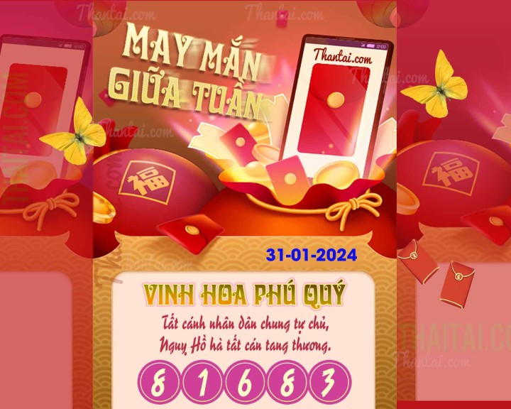May Mắn Giữa Tuần 16/01/2024