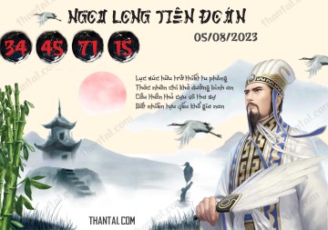 Ngọa Long Tiên Đoán 05/08/2023