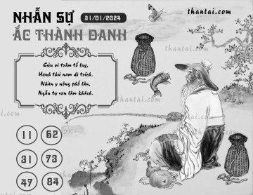 NHẪN SỰ ẮC THÀNH DANH 31/01/2024