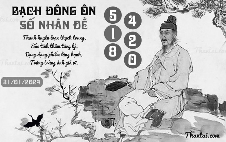 BẠCH ĐÔNG ÔN 16/01/2024