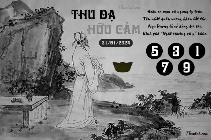 THU DẠ HỮU CẢM 16/01/2024