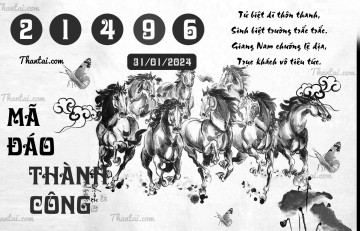 MÃ ĐÁO THÀNH CÔNG 31/01/2024