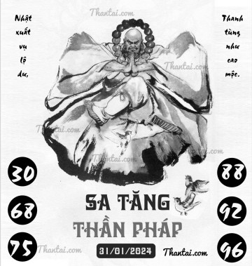 SA TĂNG THẦN PHÁP 31/01/2024