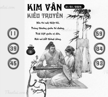 KIM VÂN KIỀU TRUYỀN 31/01/2024