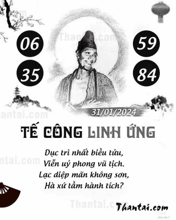 TẾ CÔNG LINH ỨNG 31/01/2024