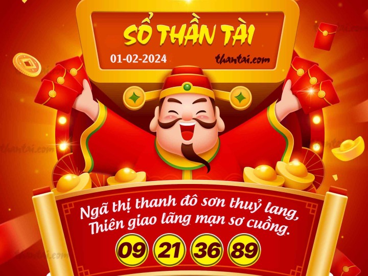 SỔ THẦN TÀI 17/01/2024