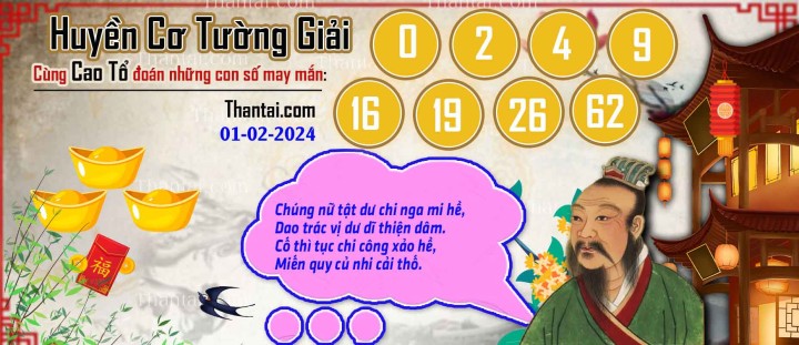 Huyền Cơ Tường Giải 17/01/2024