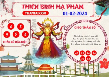 Thiên Binh Hạ Phàm 01/02/2024