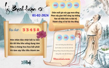 Lý Bạch Luận Số 01/02/2024