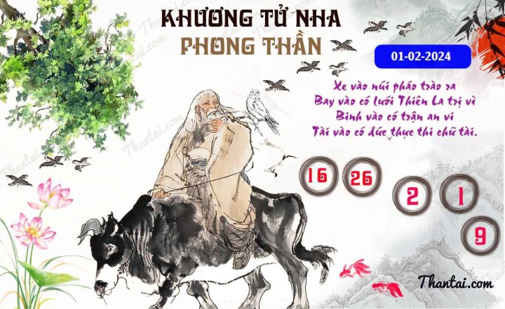 Khương Tử Nha Phong Thần 17/01/2024