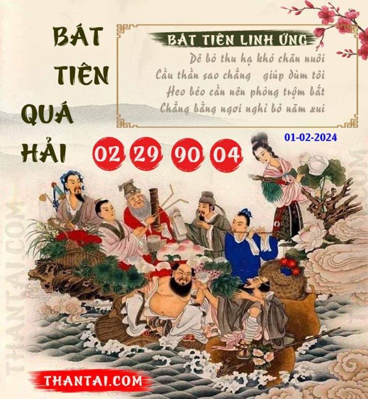 BÁT TIÊN QUÁ HẢI 17/01/2024