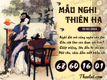 Mẫu Nghi Thiên Hạ 01/02/2024