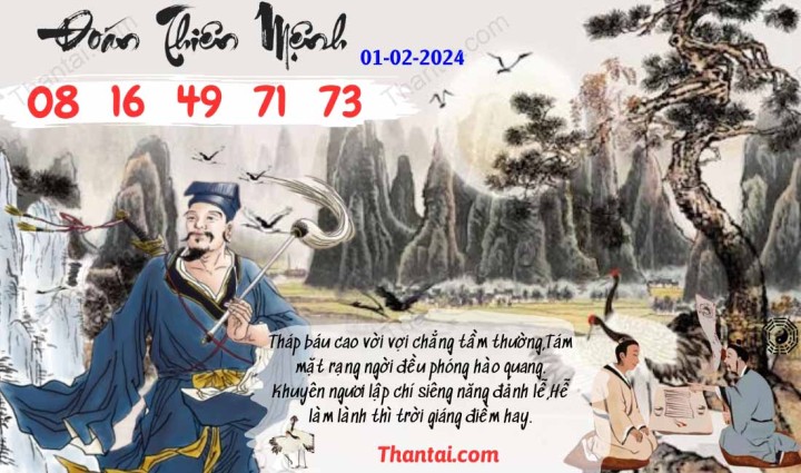 Đoán Thiên Mệnh 17/01/2024