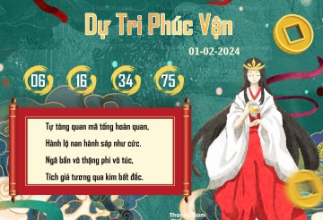 DỰ TRI PHÚC VẬN 01/02/2024