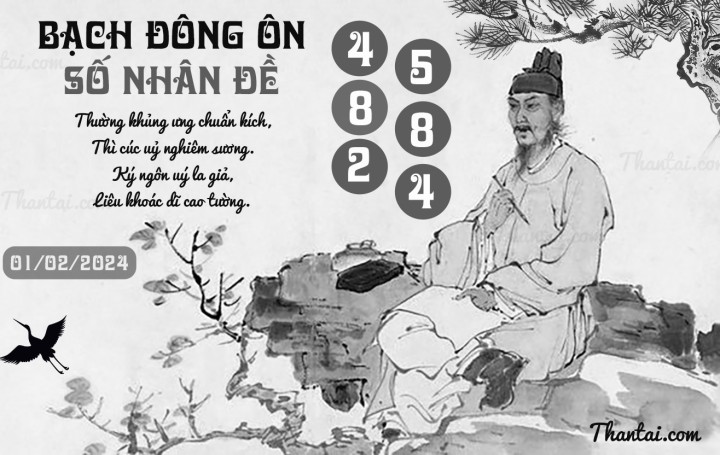 BẠCH ĐÔNG ÔN 17/01/2024
