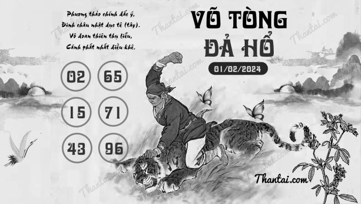 VÕ TÒNG ĐẢ HỔ 17/01/2024