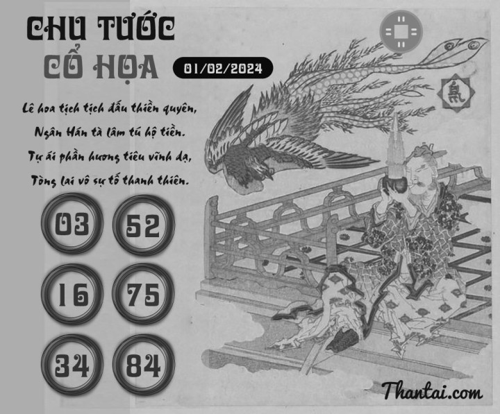CHU TƯỚC CỔ HỌA 17/01/2024