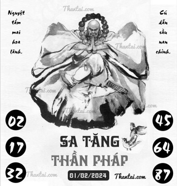 SA TĂNG THẦN PHÁP 01/02/2024