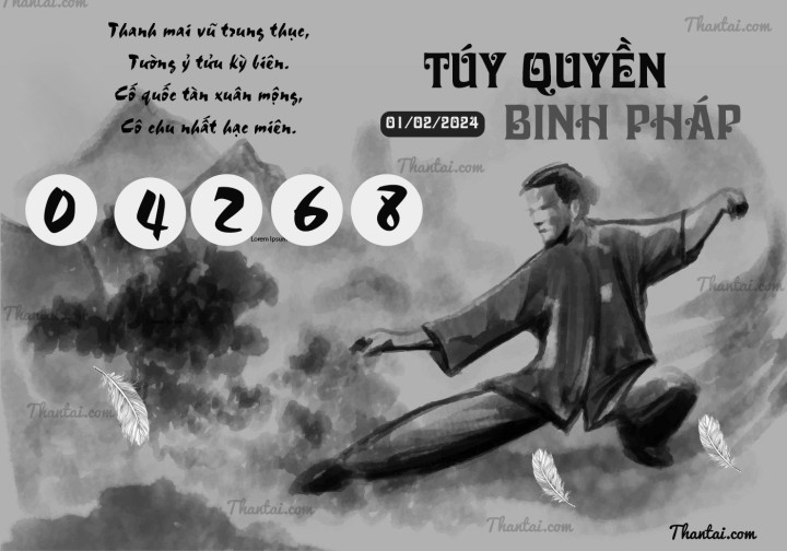 TÚY QUYỀN BINH PHÁP 17/01/2024