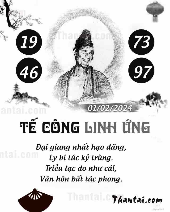 TẾ CÔNG LINH ỨNG 17/01/2024