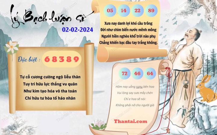 Lý Bạch Luận Số 18/01/2024