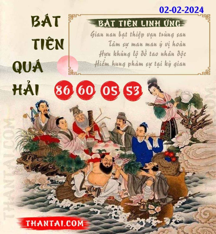 BÁT TIÊN QUÁ HẢI 18/01/2024