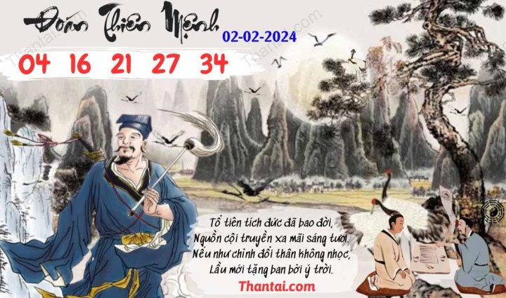 Đoán Thiên Mệnh 18/01/2024