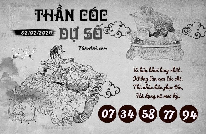 THẦN CÓC DỰ SỐ 18/01/2024