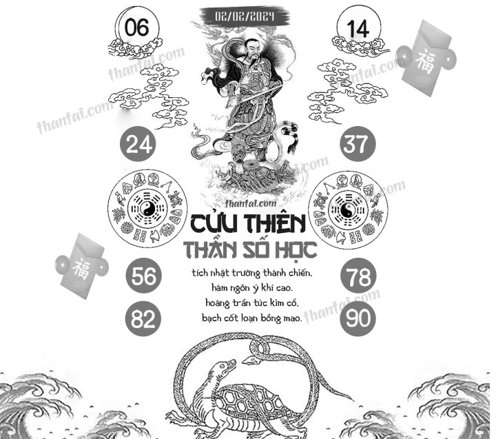 CỬU THIÊN THẦN SỐ HỌC 18/01/2024