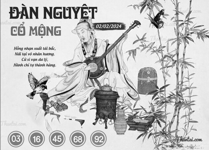 ĐÀN NGUYỆT CỔ MỘNG 18/01/2024