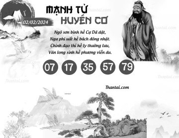 MẠNH TỬ HUYỀN CƠ 02/02/2024