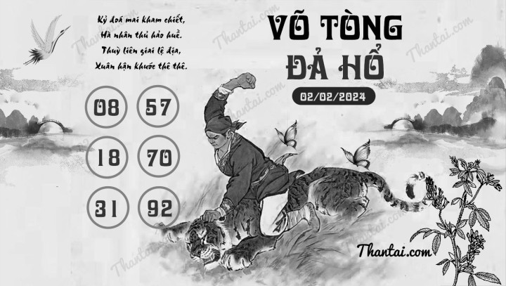 VÕ TÒNG ĐẢ HỔ 18/01/2024