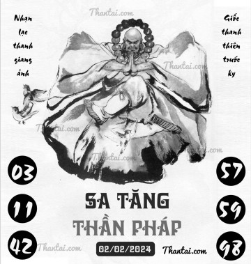 SA TĂNG THẦN PHÁP 02/02/2024