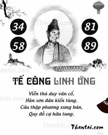 TẾ CÔNG LINH ỨNG 02/02/2024