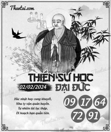 THIỀN SƯ HỌC ĐẠI ĐỨC 02/02/2024