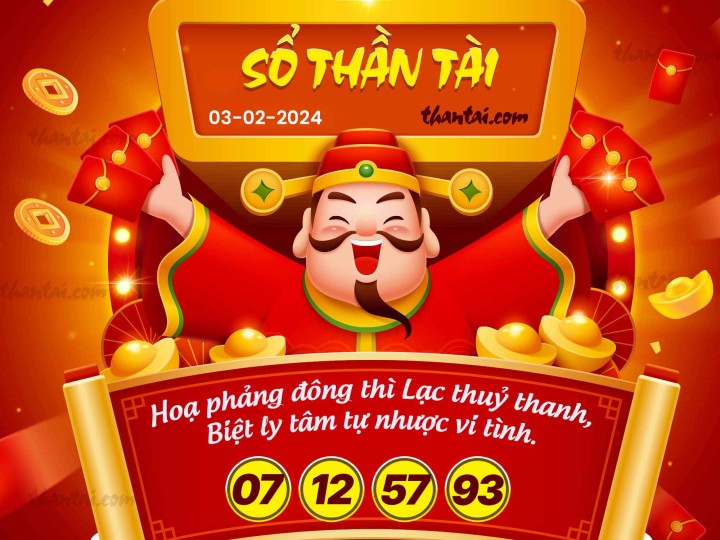SỔ THẦN TÀI 19/01/2024