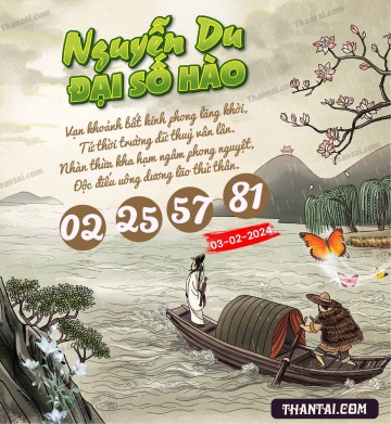 Nguyễn Du Đại Hào Số 03/02/2024