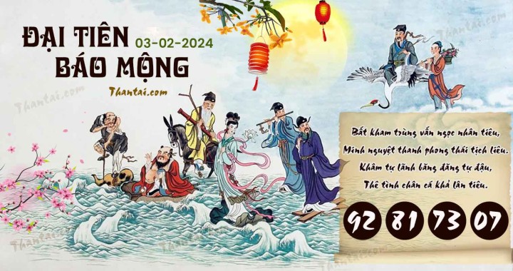Đại Tiên Báo Mộng 19/01/2024