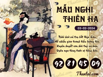 Mẫu Nghi Thiên Hạ 03/02/2024