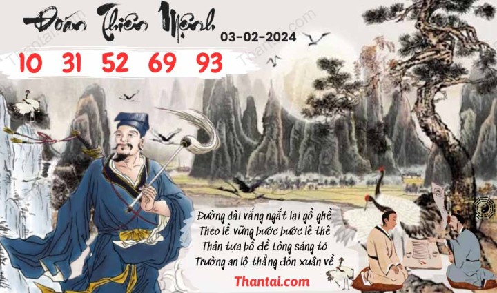 Đoán Thiên Mệnh 19/01/2024